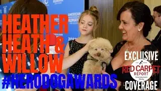 Heather Heath & Willow interviewed at 2018 American Humane Hero Dog Awards #HallmarkChannel