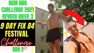 Review of Week 3 Igor Voitenko Abs Challenge 2021 - Get Shred 9 Day challenge - Day 2