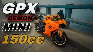 GPX DEMON MINI SPORTS BIKE/150cc/REVIEW/#vortexvlogs#viral#gpx#foryou#fyp