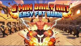 Easy Fat Burn | 8-MIN HIIT Daily |  Workout With a Sparta at Home | No Equipment