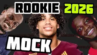 2026 Rookie Fantasy Football Mock Draft