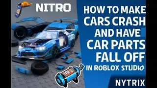🚗💥 How to Make Cars Crash and Have Car Parts Fall Off in Roblox Studio!