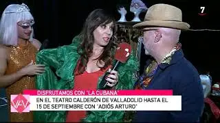 La Cubana con su espectáculo 