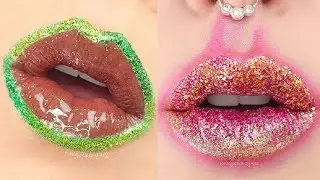 Lipstick Video Tutorial Compilation 2019 - DIY 1st