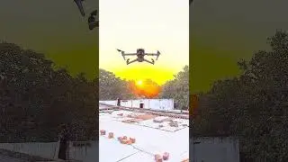 Dji Air 3s Landing drone video #shorts #short #shortvideo #shortsvideo #shortsfeed #viral