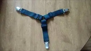 Triangle Bed Sheet Strap Suspenders