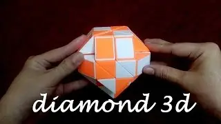 Smiggle snake puzzle or Rubik's twist 48 - Diamond 3D