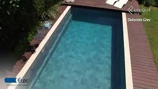 UNIQUE Dolomite Grey I ELBE Pool Surface