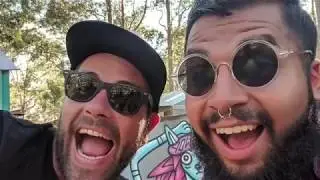 On tour with The Resignators and Los Kung Fu Monkeys