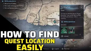 Assassins Creed Shadows |How to find Quest Objective Location Easily|How to Turn on Exploration Mode