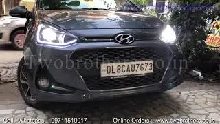 Grand i10 Projector Headlights With DRL By Two Brothers