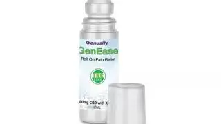GenEase - Roll On Pain Relief with 1500mg CBD | Easy To Apply Pain Relief | From Genusity