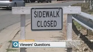 Why Are 'Sidewalk Closed' Signs Still Up On Enterprise Boulevard In West Sacramento?