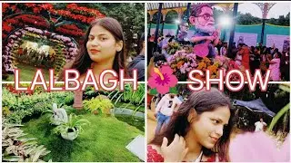 LALBAGH 🌹 SHOW Lalbagh Botanical Garden is a famous 240-acre, 260-year-old park in central Bengaluru