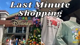 Disney Springs - Last Minute Christmas Shopping | New Merchandise | World of Disney