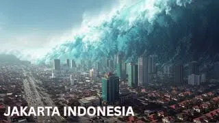 the biggest tsunami strikes on jakarta || mega tsunami disaster ( ai cinematic )