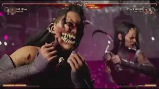 Mortal Kombat 1 Mileena & Sareena vs Peacemaker & Janet Cage