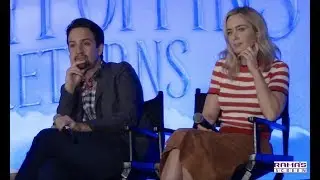 Mary Poppins Returns Q&A with Emily Blunt and Lin-Manuel Miranda (2019)