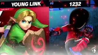 FireThePyro (Mii Brawler 1232) vs Wadinator (Young Link) - WSF - WGACCC #18