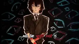 He pulled up my bandages in front of everyone /Dazai angst/ soukoku? |ft. Mori|