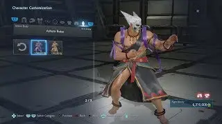 Tekken 7 - Heihachi Customization Mode | PS4Pro