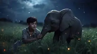 🌙 The Boy and the Lost Elephant | A Heartwarming Bedtime Story Friendship 🐘✨   Wonder Story World