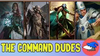 Tergrid vs Nevinyrral vs Lathril vs Bruvac | Command Dudes # 24 | Magic: the Gathering EDH gameplay