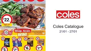 Coles  Catalogue  21/01 - 27/01