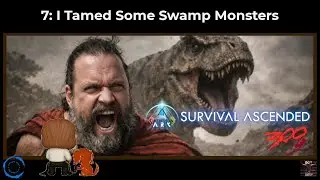 Ark Survival Ascended 300 Cluster Series [PS5 Pro] - 7 I Tamed Some Swamp Monsters