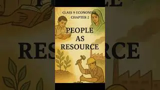 Class 9 Economics Chapter 1 | People as Resource | Part 3 #shorts #trending #viral