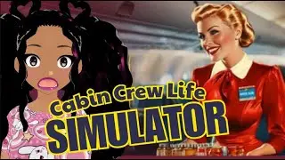 Can I Survive My First Day as a Flight Attendant? ✈🫨 |Cabin Crew Life Simulator Ep 1