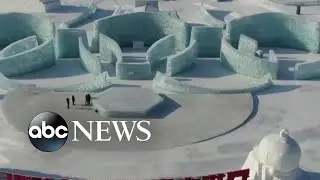 &lsquo;Ice City&rsquo; adds sculptures