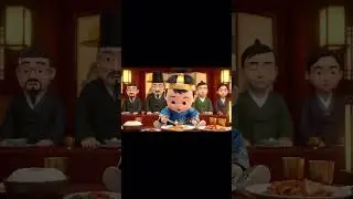 Baby Dev the Joseon Prince: Royal Banquet Bug! | #shorts
