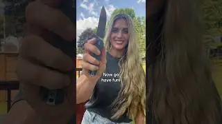 How to open a &ldquo;Front Flipper&rdquo; knife