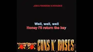 Guns N' Roses - My Michelle [Karaoke]