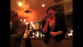 Karla Chisholm with Leonard Stevens at Travinia Italian Kitchen