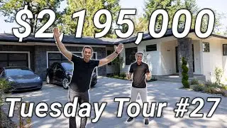 $2.2M NEW Construction Home Tour in Lake Oswego Oregon #TuesdayTour