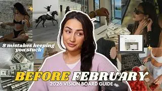 8 mistakes ruining your 2026 goals | How to make the vision board that ACTUALLY works ✅✨