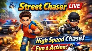Street Chaser Live Gameplay 🔥 High Speed Chase | Fun & Action Live Stream