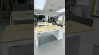 RECHI Electronic Store Design & Retail Counter POS Display Rack & Wall Display Shelf & Counter Table