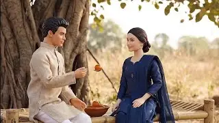 Miniature Doll  sweet Cooking asmr // Indian Village Rubi Kitchen Story
