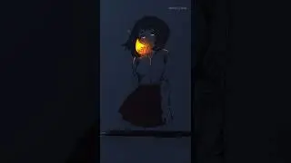 Drawing Uraraka Ochaco | MHA | Glow art | #art #shorts #anime