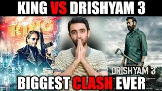 King Vs Drishyam 3 Clash | King Release Date | Drishayam 3 Update | King Shahrukh Khan | Drishyam 3