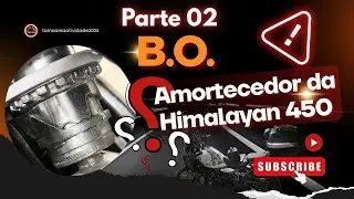 Garantia #himalayan450  Parte 02: Suspens&atilde;o com defeito confirmado! Troca pode demorar at&eacute; 60 dias
