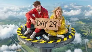 Survive 30 days Trapped in the sky win $250000 |Mr beast| Mrbeast Hindi| Mrbeast new video Hindi 