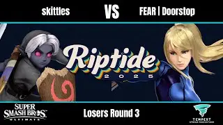 skittles (Young Link) vs FEAR | Doorstop (Zero Suit Samus) - Ultimate Losers Round 3 - Riptide 2025