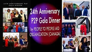 BerhanTV  24th Anniversary P2P Gala Dinner  by PEOPLE TO PEOPLE AID (CANADA)Part One Video-