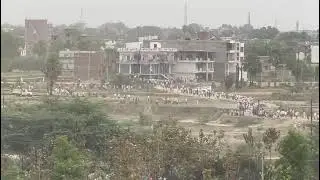 Nawada mein pm modi ji ka wellcome ho raha hai