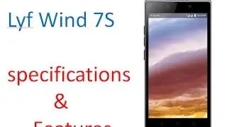 Lyf Wind 7S Full specification & Features