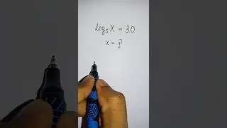 Log & Exponent 😎                    #maths #mathematics #mathstricks #logarithm #exponents #shorts
